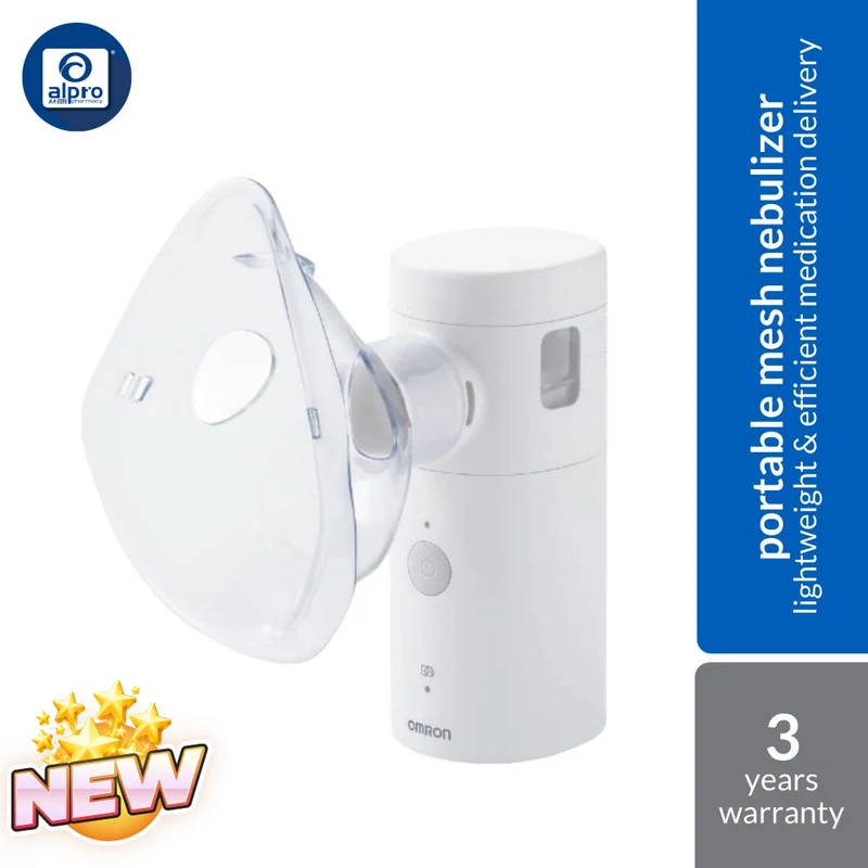 OMRON Portable Mesh Nebulizer NE-U300 | Lightweight & Efficient Medication Delivery