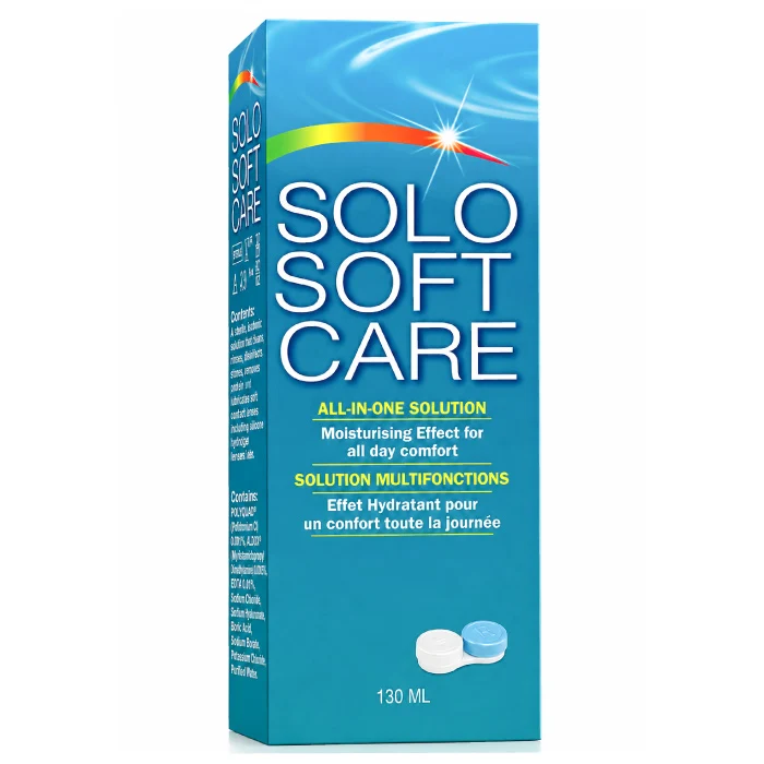 Solo Soft Care All In One Lens Solution 130ml