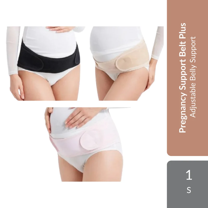 Shapee Pregnancy Support Belt Plus 1s | Adjustable Belly Support For Enhanced Pregnancy Comfort