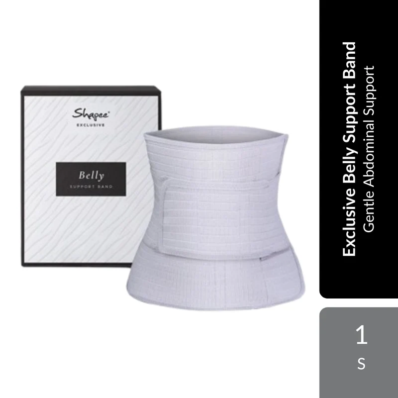 Shapee Exclusive Belly Support Band 1s | Gentle Abdominal Support For Comfortable Pregnancy