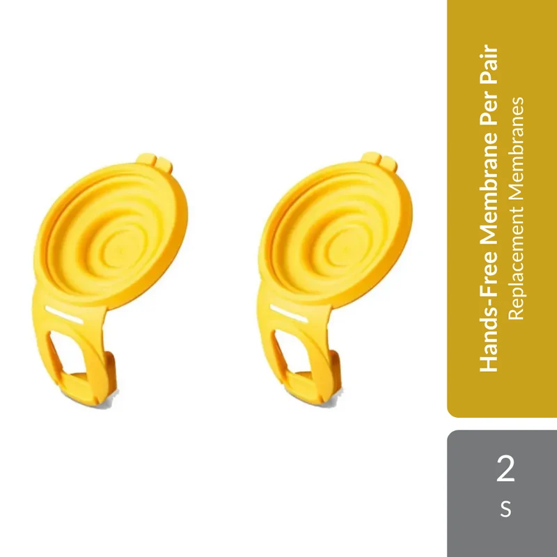 Medela Hands-Free Membrane Per Pair 2s | Replacement Membranes For Efficient Hands-Free Breast Pumping