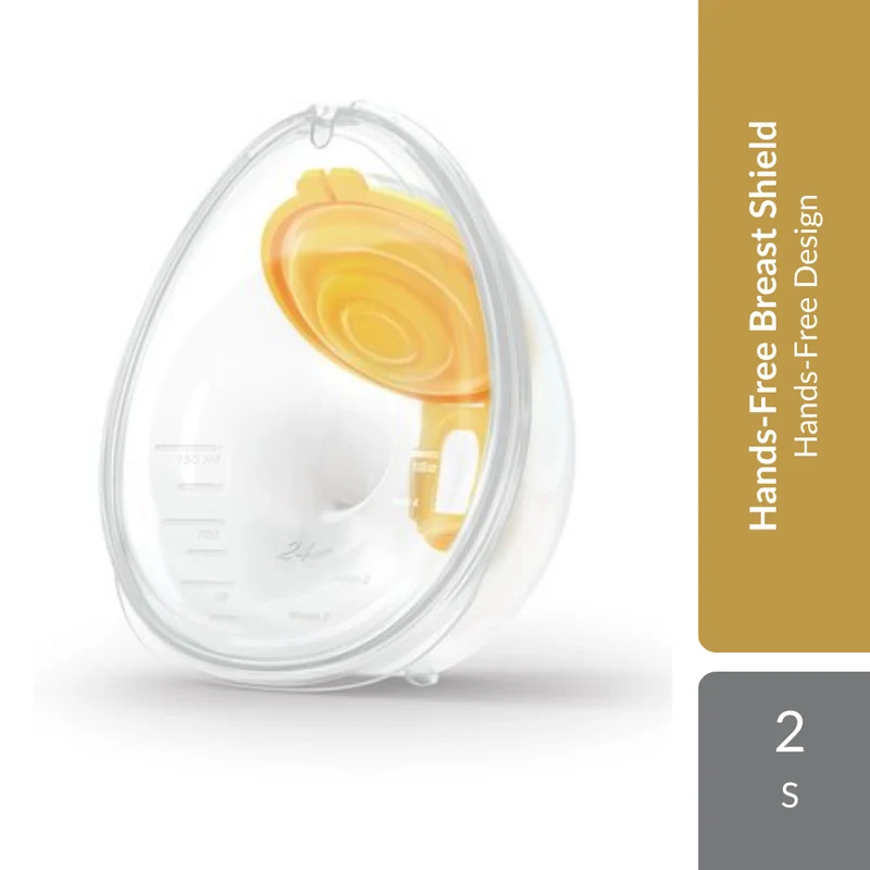 Medela Hands-Free Breast Shield 2s | Hands-Free Design For Comfortable & Efficient Milk Expression