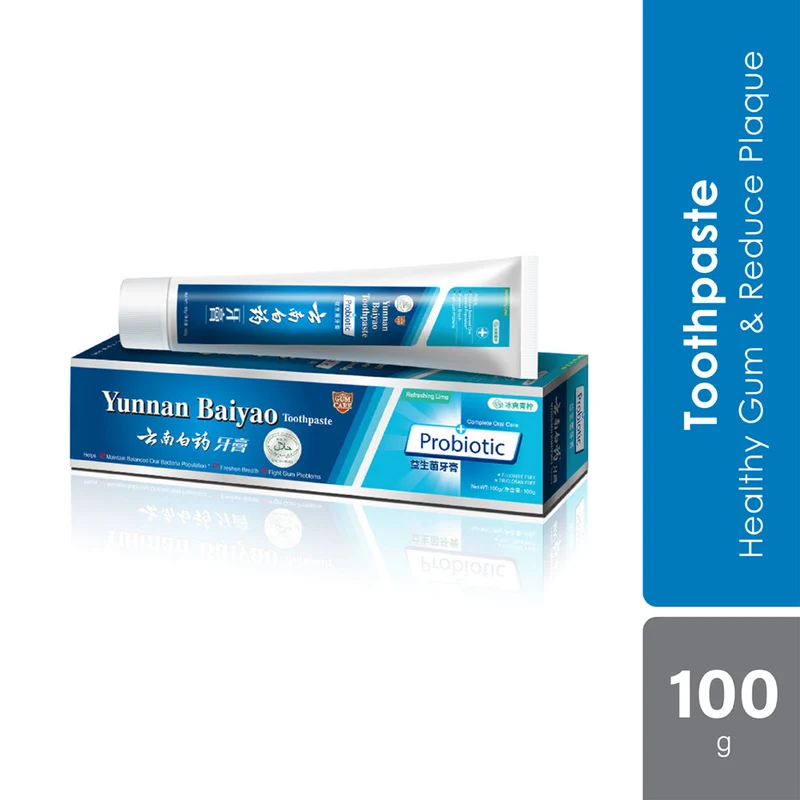 YNBY Yunnan Baiyao Probiotic Toohtpaste 云南白药牙膏 100g