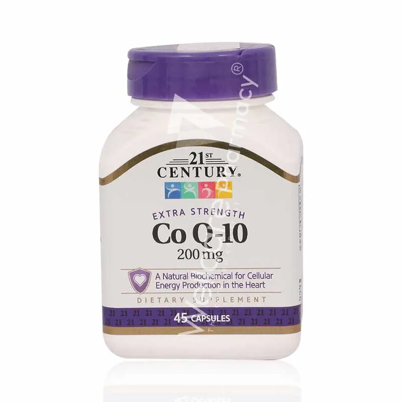 21st Century Co Q10 200mg Capsules 45'S