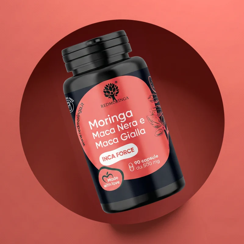 INCA FORCE | Maca Nera e Gialla Estratto 100:1 | Energia, Vitalità e Testosterone