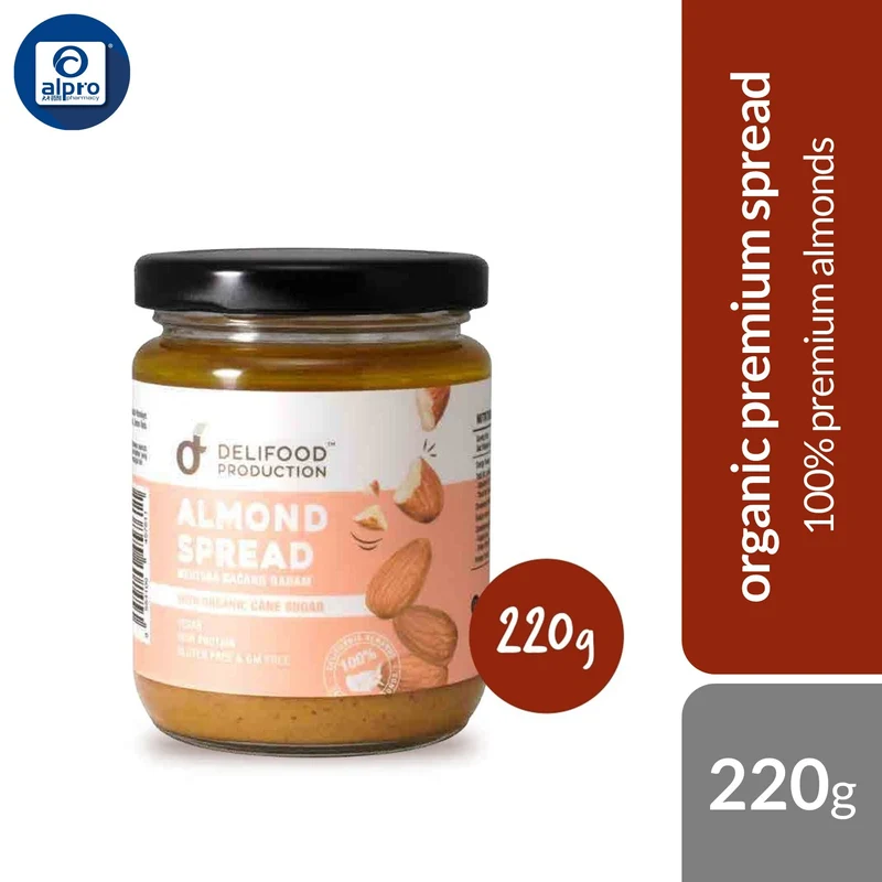 Delifood Spread Jam 220g (Variety Flavours)