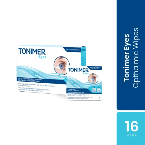 Tonimer Eyes Ophthalmic Wipes 16s | Disposable Wipes
