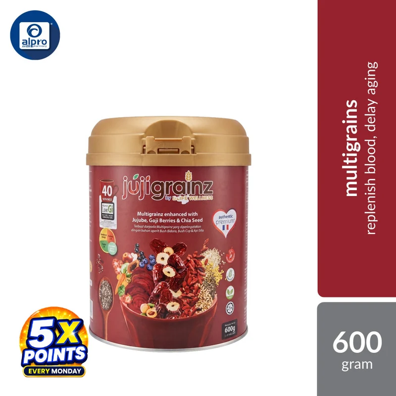 ItsColl Jujigrainz Red Date Whole Grain Nutrition Drink 600g | Supports Overall Wellbeing for Women
