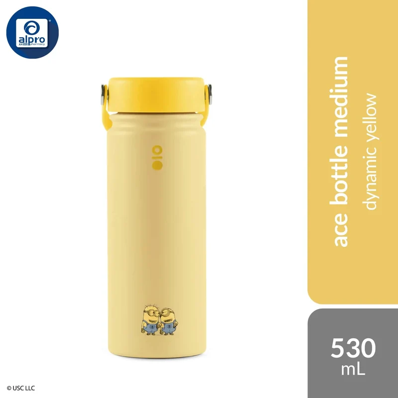 Montigo Ace Bottle Medium Minions Limited Edition (Dynamic Yellow/ Energetic Blue) 530mL