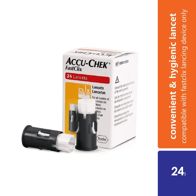 Accu Chek Fastclix 24s