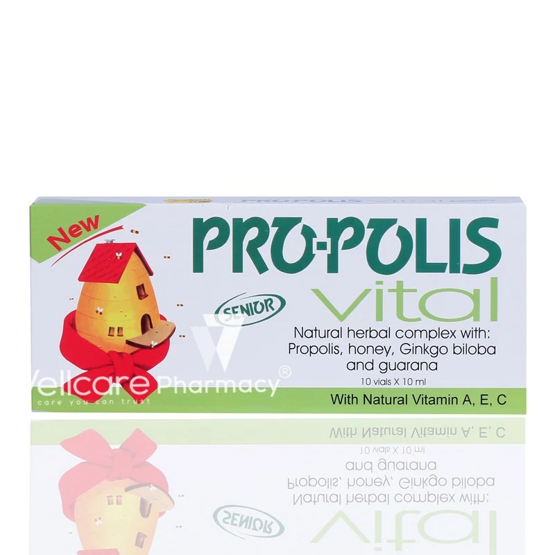 Propolis Vital Senior Vial 10x10ml