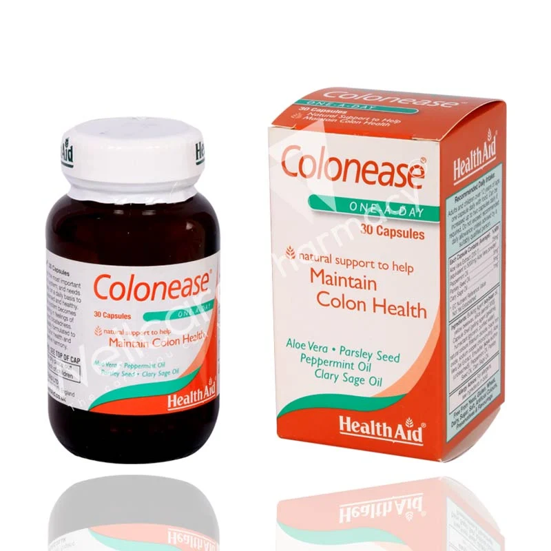Health Aid Colonease Capsules 30'S