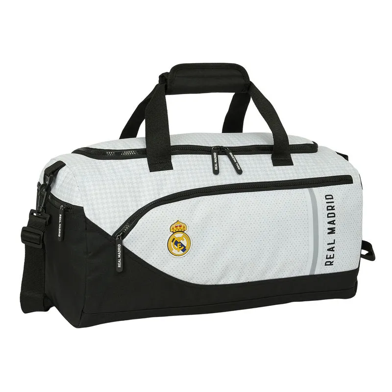 Urheilukassi Real Madrid C.F. 24/25 Valkoinen Harmaa 50 x 25 x 25 cm