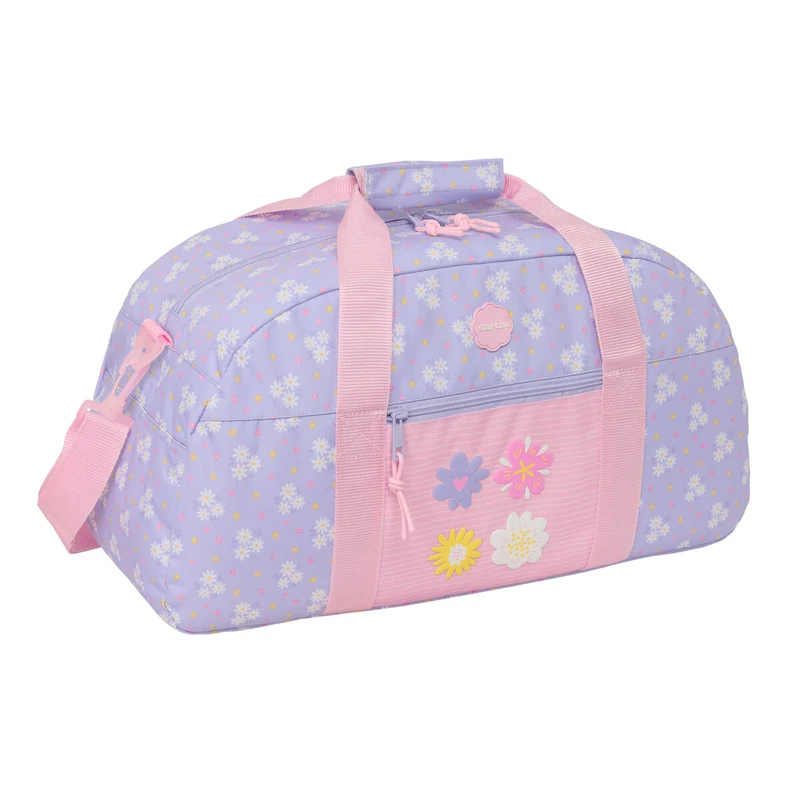 Urheilukassi Safta Bouquet Pinkki Liila 50 x 26 x 20 cm