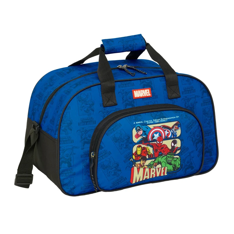 Urheilukassi The Avengers Sininen Musta 40 x 24 x 23 cm