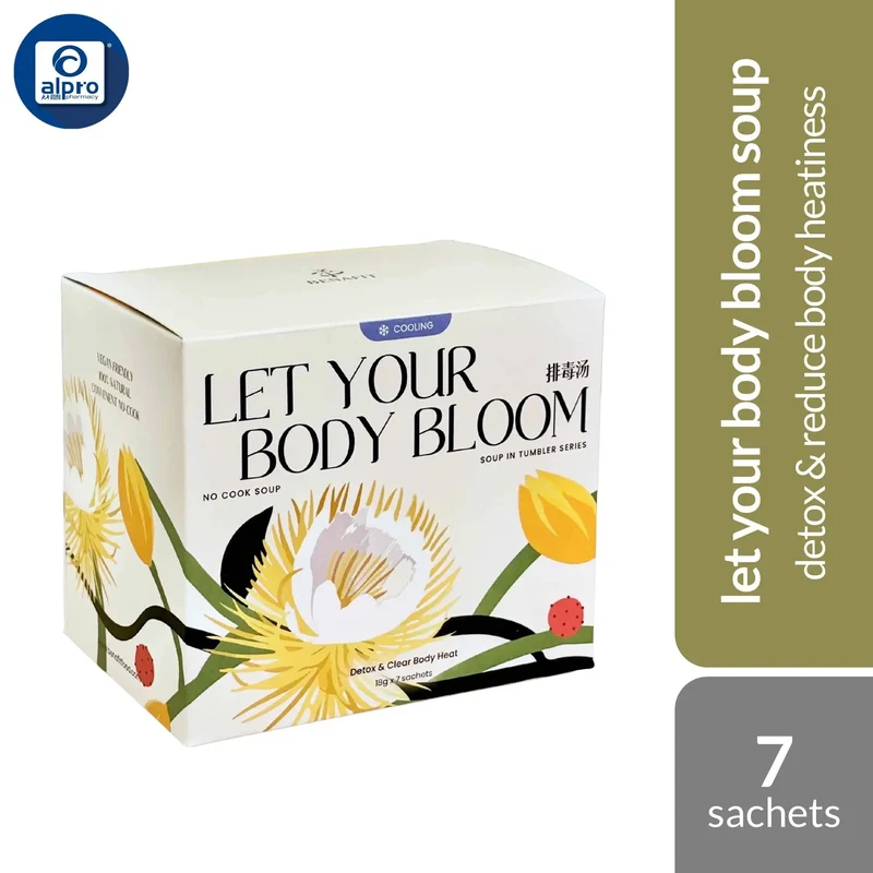 Benafit Let Your Body Bloom Soup 18g ×7s | Detox & Reduce Body Heatiness