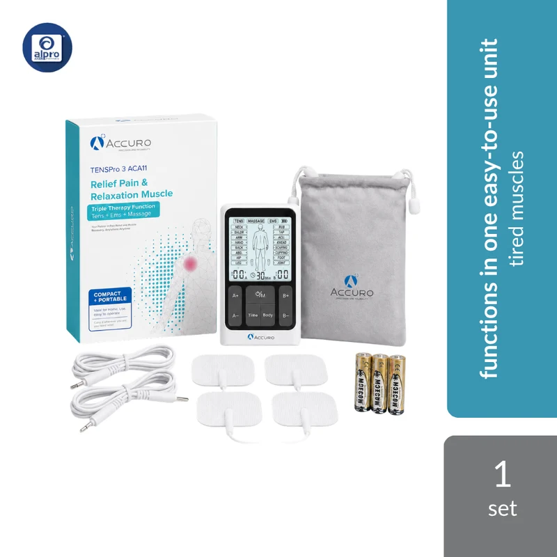 Accuro Tenspro Massage Therapy Device ACA11 1set