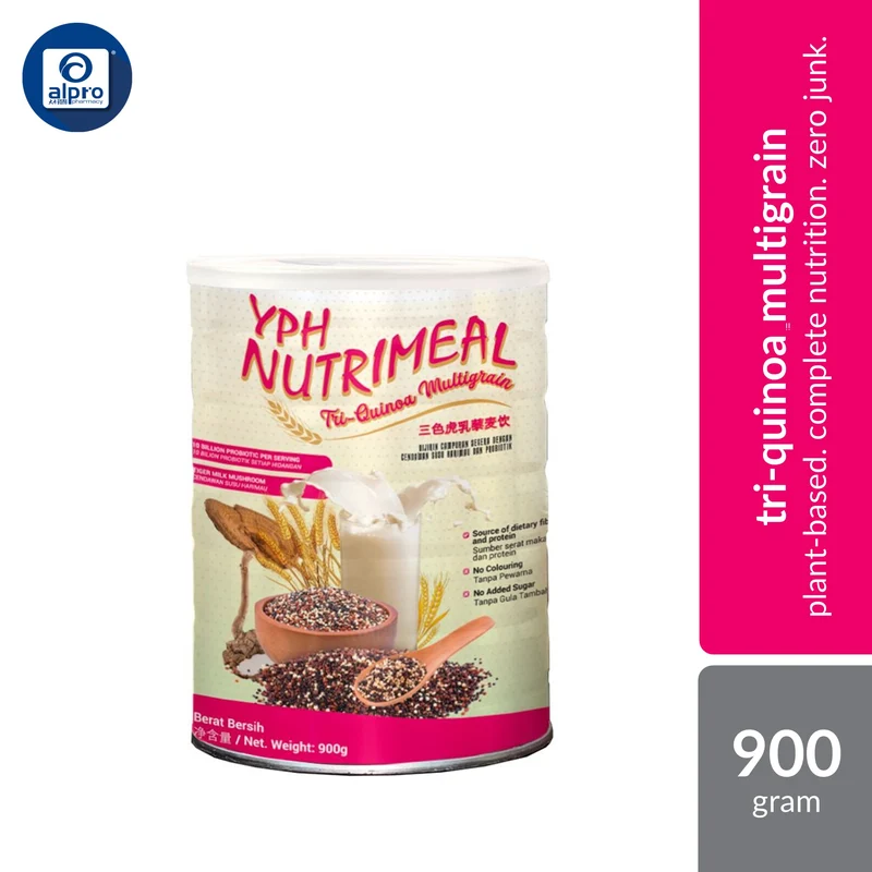 YPH Nutrimeal Tri-Quinoa Multigrain 900g | Plant-Based Complete Nutrition