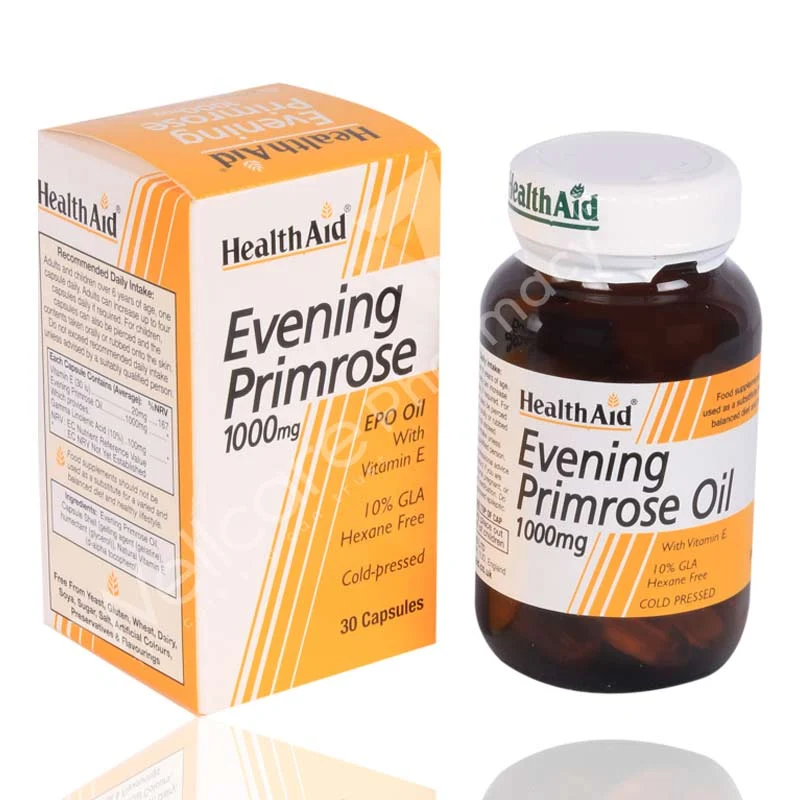Health Aid Evening Primrose Oil 1000mg Capsules 30'S