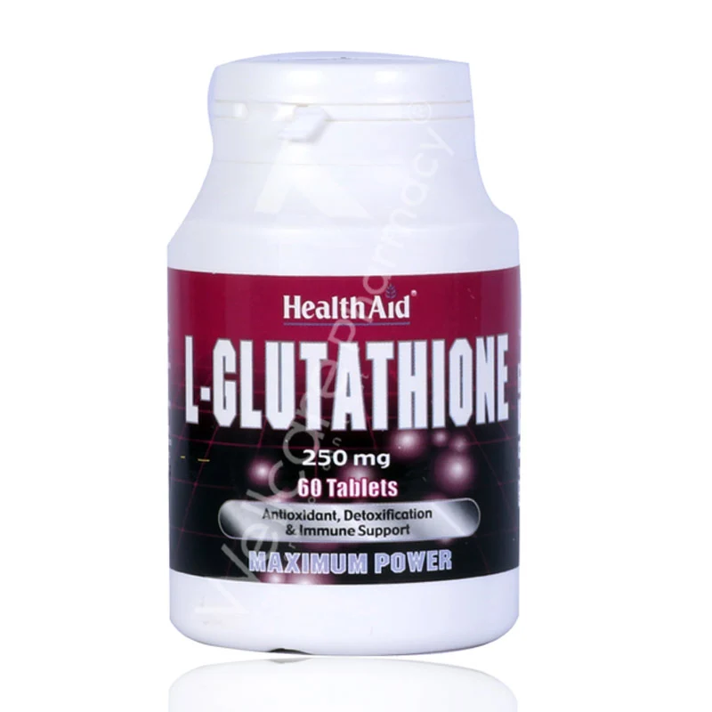 Health Aid L Glutathione 250mg Tablets 60'S