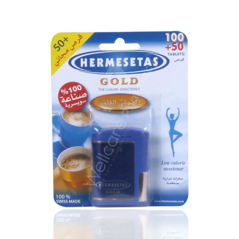 Hermesetas Gold Sweetener Tablets 100'S