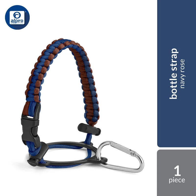 Montigo Bottle Strap Retro Reel Collection (Blue Yellow / Peach Blue / Navy Rose) 1 piece | Lightweight & Durable