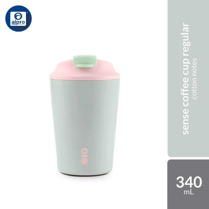 Montigo Sense Coffee Cup Regular Retro Reel Collection (Cotton Notes / Sunset Notes / Honey Notes) 340mL