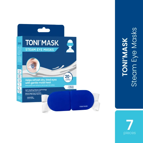 Toni'mask Steam Eye Mask 7pcs | Gentle Warmth & Comfort