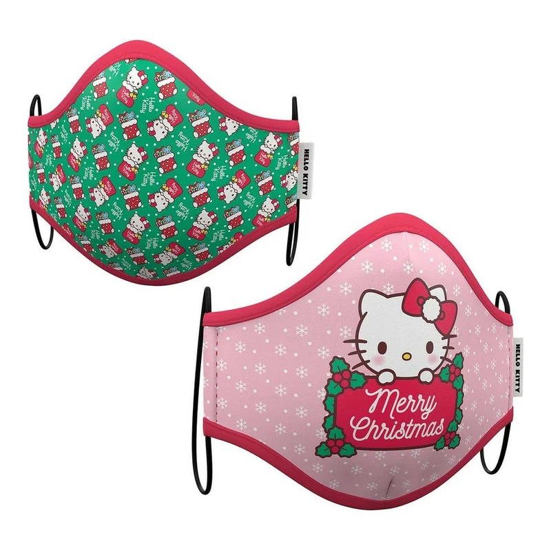 Hygieeninen kasvosuojain My Other Me Hello Kitty Pinkki Lasten (2 uds) (3-5 years)