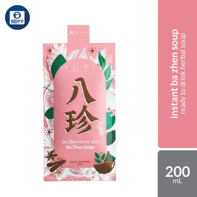Yu Yi Instant Ba Zhen Drink 200mL | Ready-to-Drink Traditional Herbal Beverage