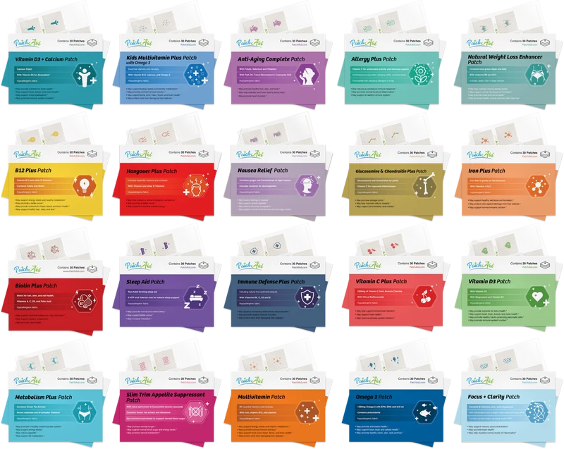 Super Mega Vitamin Patch Pack