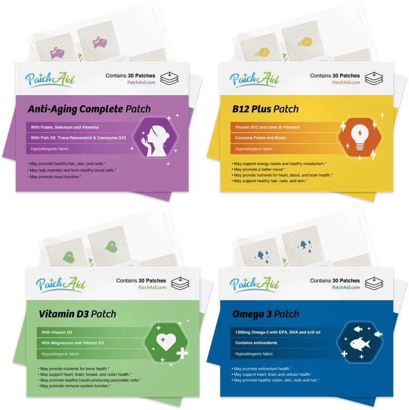 Blood Sugar Support Vitamin Patch Pack