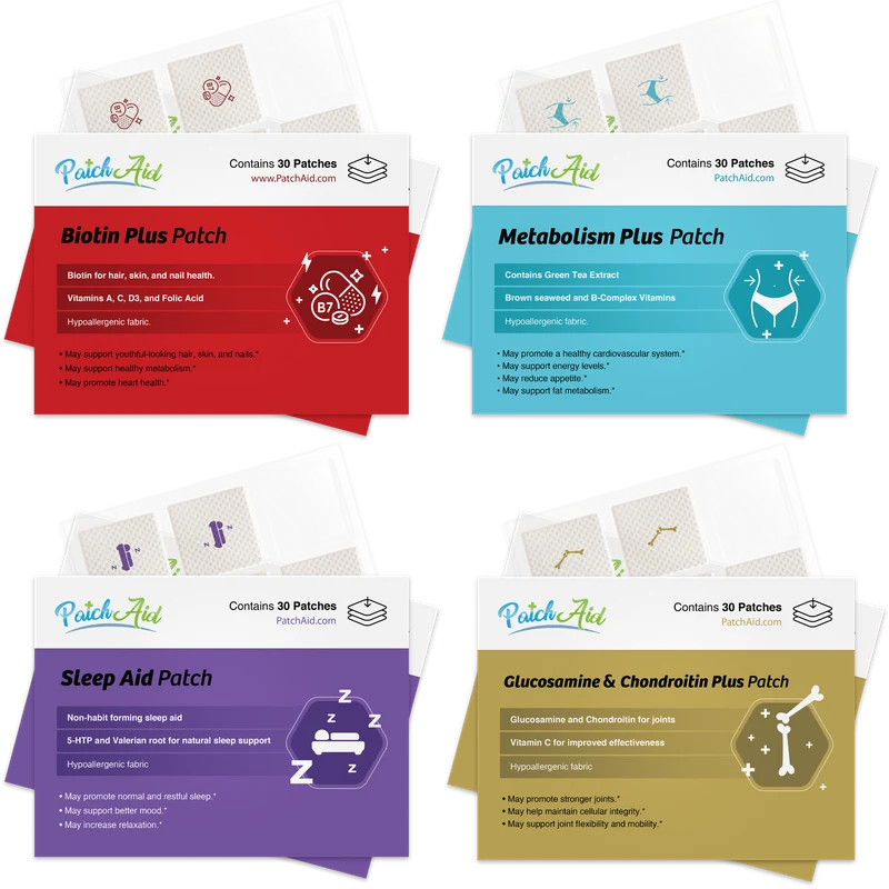 Lean Mean Energy Machine Vitamin Patch Pack