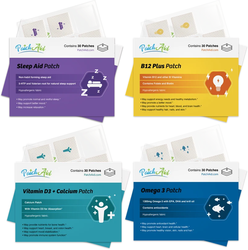 Mood Stabilizer Vitamin Patch Pack
