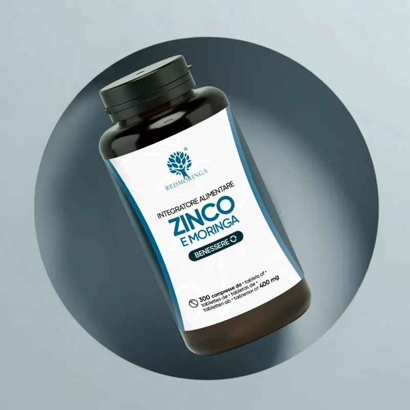 Integratore per Acne con Zinco e Moringa