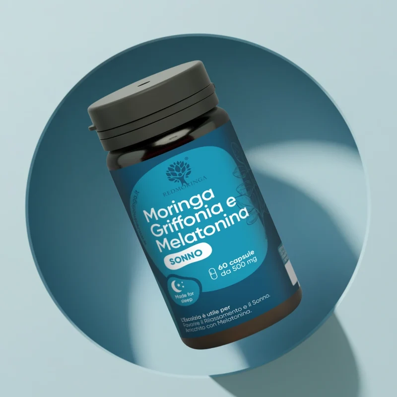 Integratore Sonno Profondo | Moringa, Griffonia e Melatonina