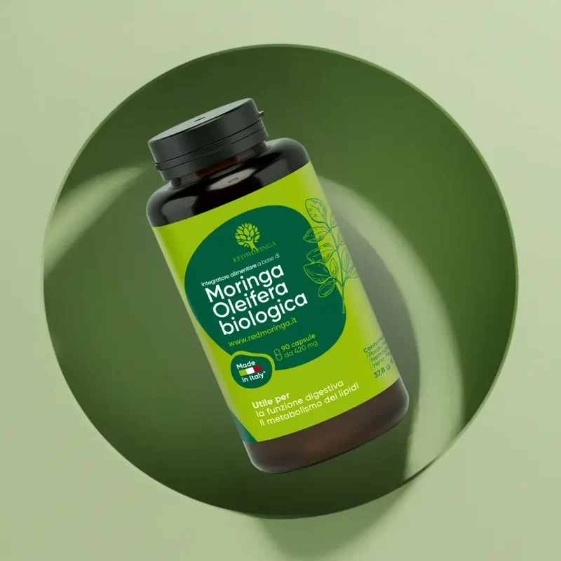 Moringa Oleifera Biologica | Integratore in capsule
