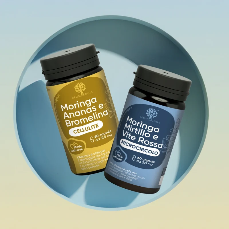 Trattamento Anticellulite Drenante | Bromelina, Moringa e Mirtillo