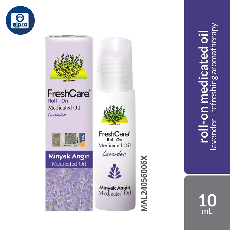 Fresh Care Roll On Medicated Oil Lavender 10 mL