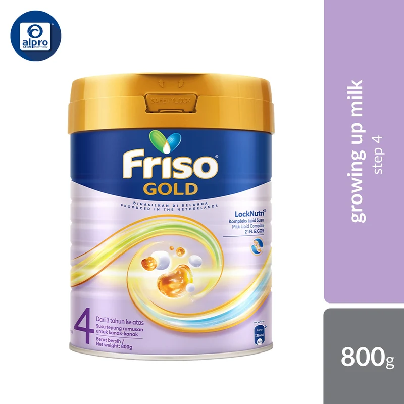 Friso Gold Step 4 800g (New) | For 3 Years Old & Above