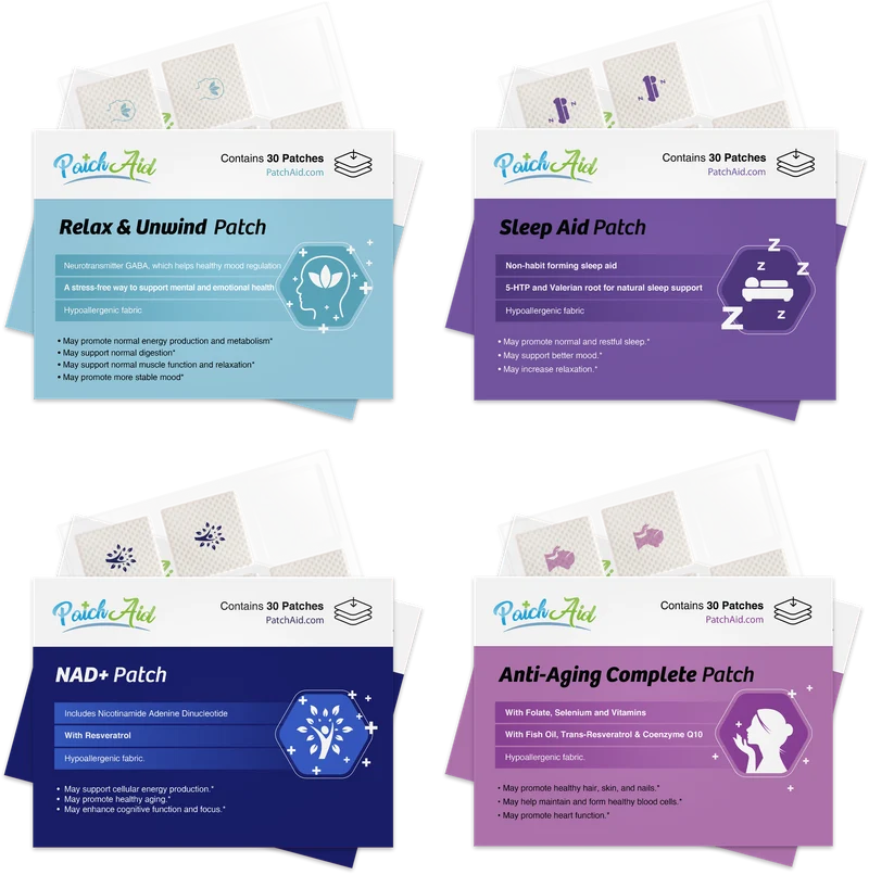 Stress & Mood Support Patch Pack