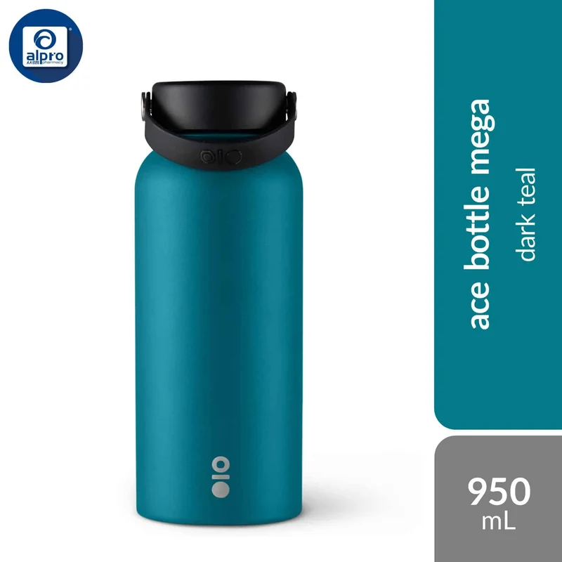 Montigo Ace Bottle Mega (Dark Teal) 950mL | Double-Wall Vacuum Insulation