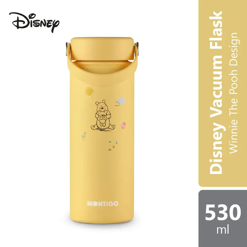 Montigo Mini Dreamy Disney Ace Bottle (Winnie The Pooh / Bambi / Dumbo / 101 Dalmations) 18oz / 530ml | Vacuum Flask