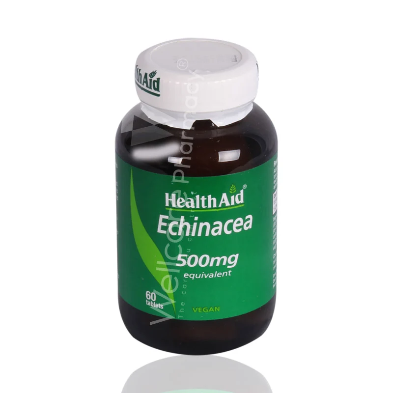Health Aid Echinacea 500mg Tablets 60'S
