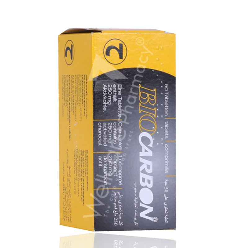 Bio Carbon Tablets 250mg 50'S