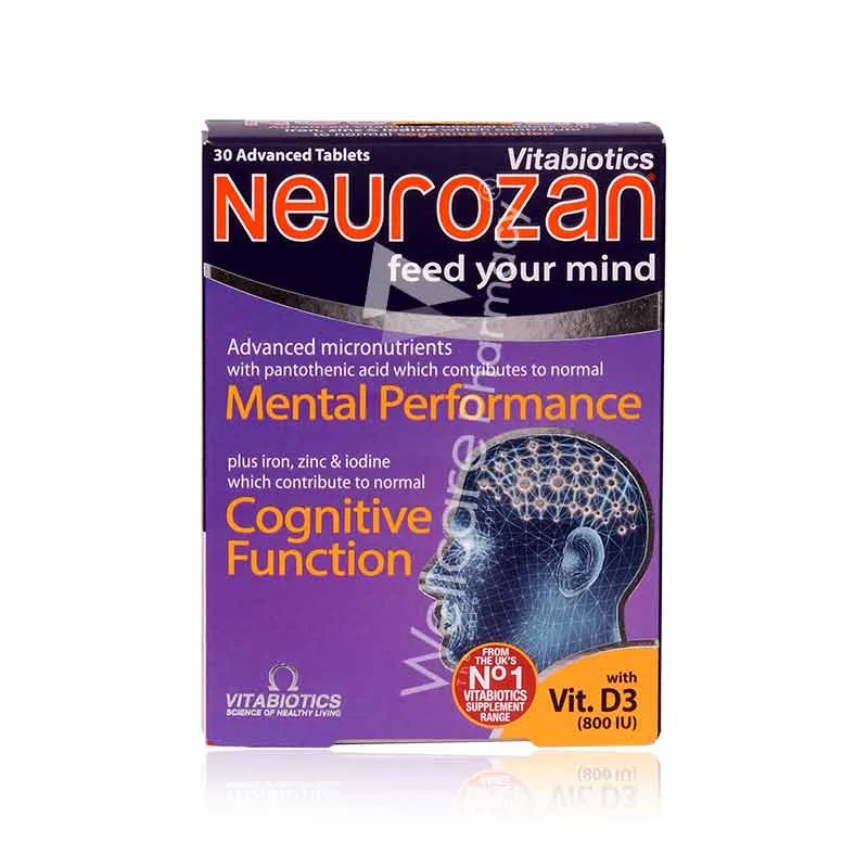 Vitabiotics Neurozan Tablets 30s'