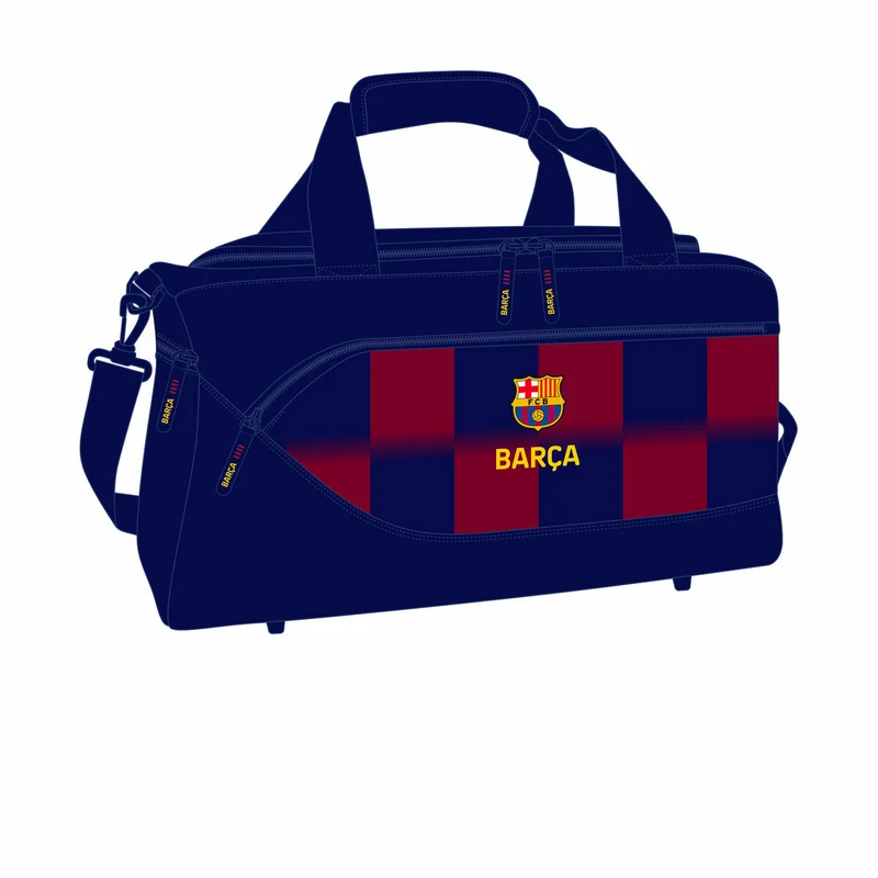 Urheilukassi F.C. Barcelona Sininen Punaruskea 50 x 25 x 25 cm