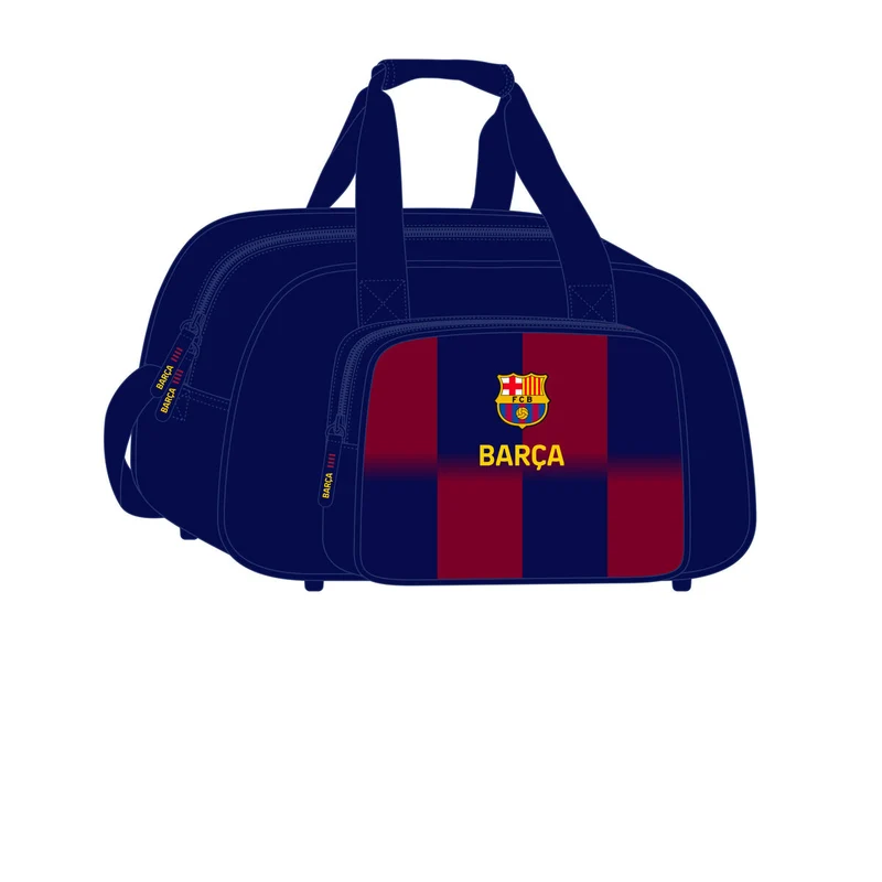 Urheilukassi F.C. Barcelona Sininen Punaruskea 40 x 24 x 23 cm