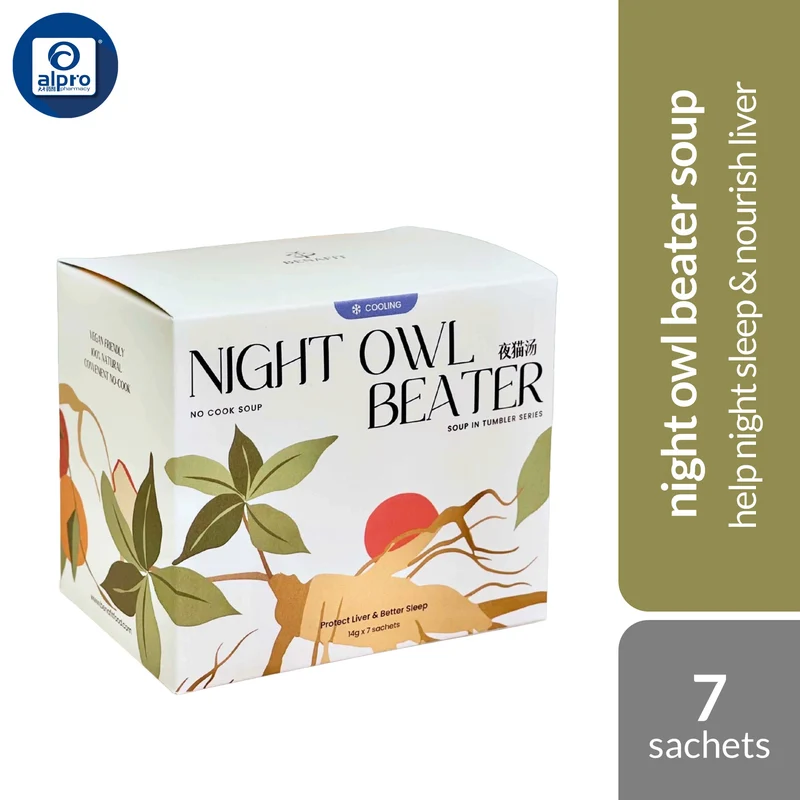 Benafit Night Owl Beater Soup 14g ×7s | Help Night Sleep & Nourish Liver