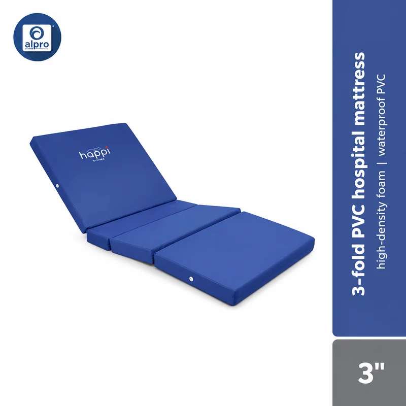 Happi 3-Fold PVC Hospital Mattress 3" 1s | High-Density Foam